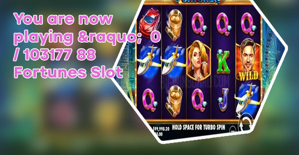888 fortunes slot machine
