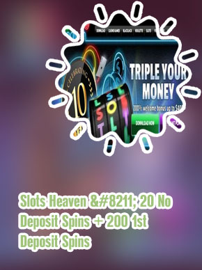 Slot heaven 20 free spins